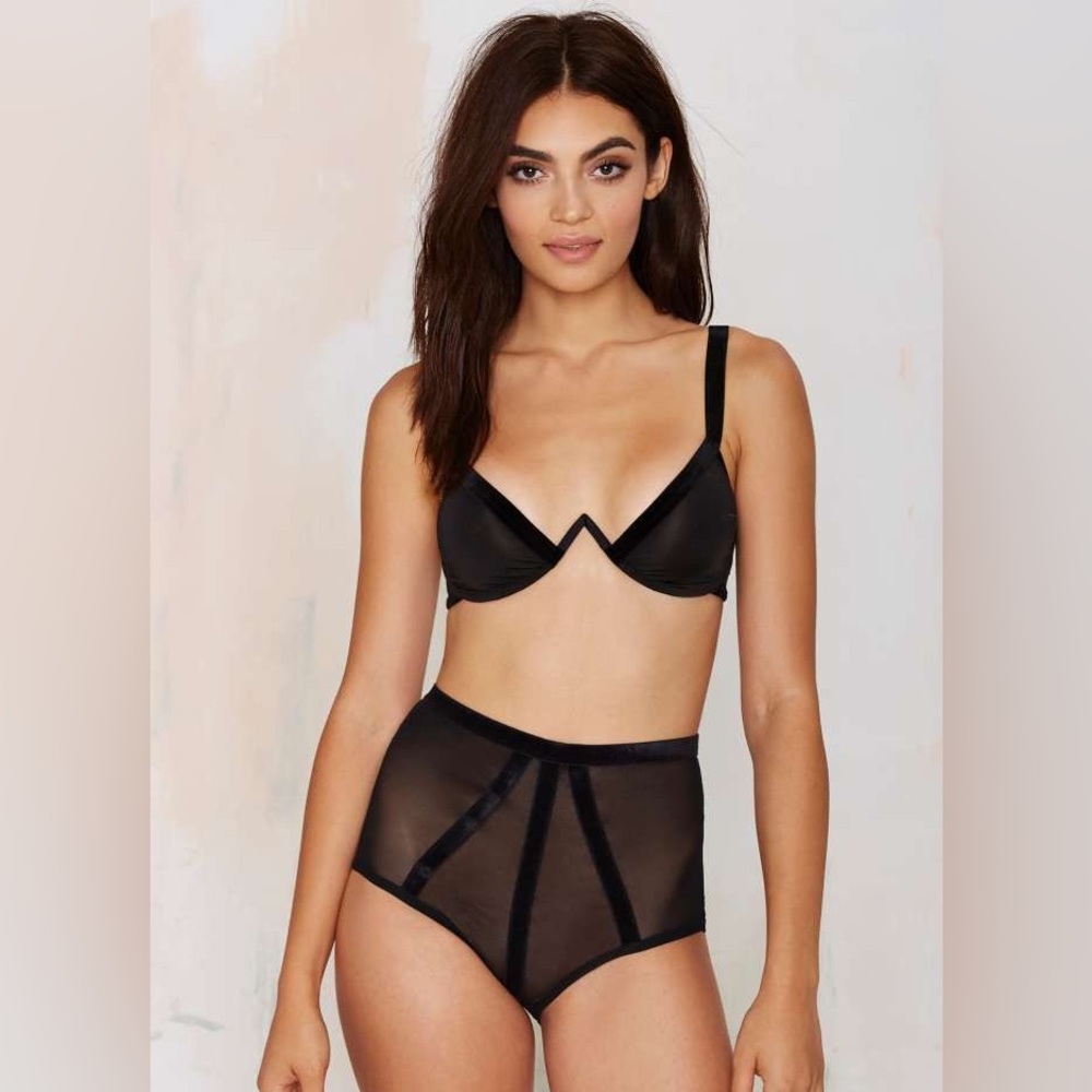 For Love And Lemons Iris Illusion Bra